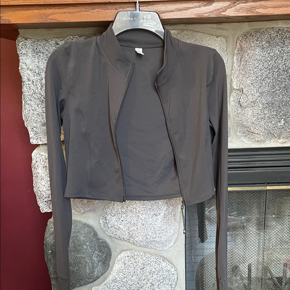 Lululemon Charcoal Zip-Up Jacket - Picture 7 of 8